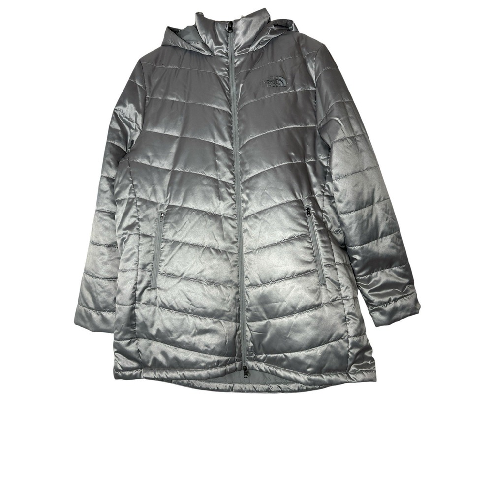 The North Face Women's Tamburello Parka Jacket Meld Grey  XXL Coat Hoodie‎ Cozy